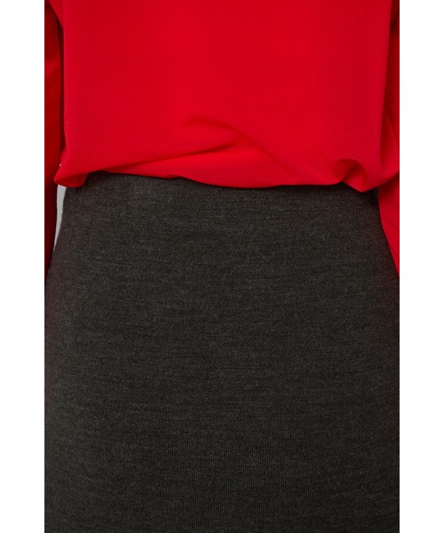 HeRIN.CYE ロング スカート Layered knit skirt レイヤードニット