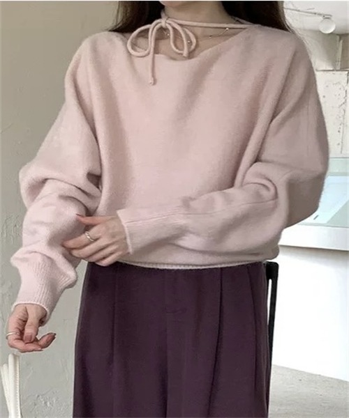 Dream garden（ドリームガーデン） ニット セーター オフショルダー