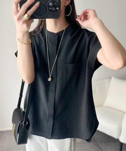 classicalelf（クラシカルエルフ） ブラウス シャツ 軽やかな風を感じ