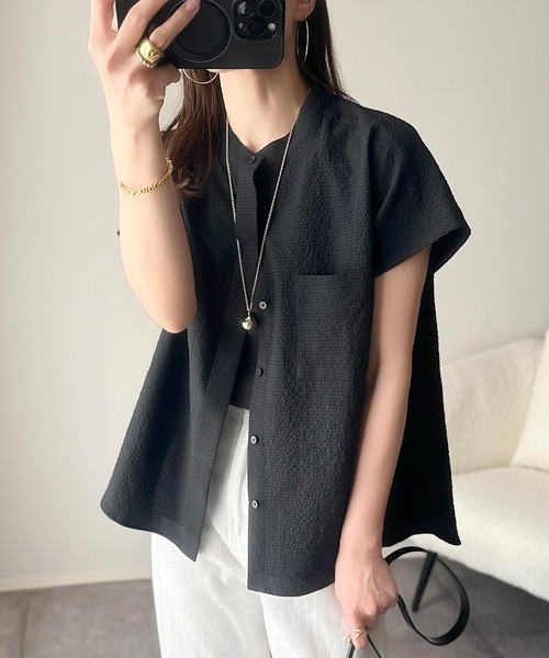 classicalelf（クラシカルエルフ） ブラウス シャツ 軽やかな風を感じ