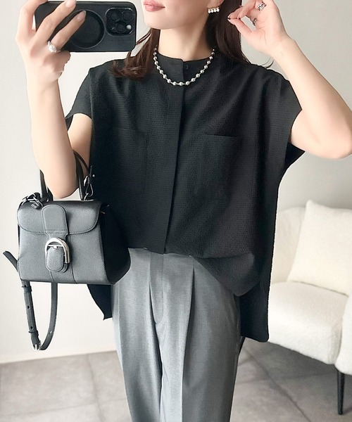 classicalelf（クラシカルエルフ） ブラウス シャツ 軽やかな風を感じ