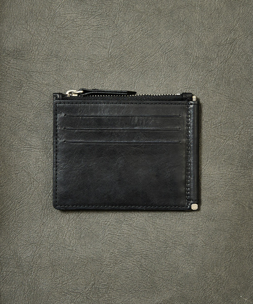 PADRONE マネークリップ パドローネ And A 財布 PADRONE パドローネ / Coin case 01 (with bill clip