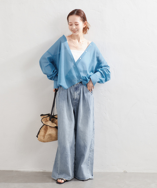 L＆Gさま　ジャーナルスタンダード　ビックシャツセットアップ ジャーナルスタンダード JOURNAL STANDARD 2WAYシアービッグ