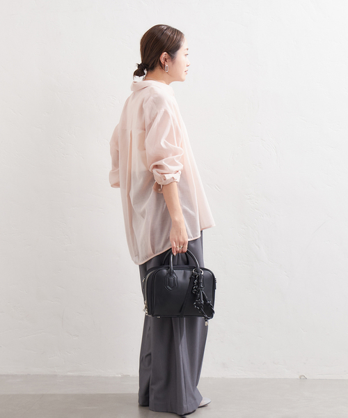 JOURNAL STANDARD ブラウス シャツ 2WAYシアービッグシャツ
