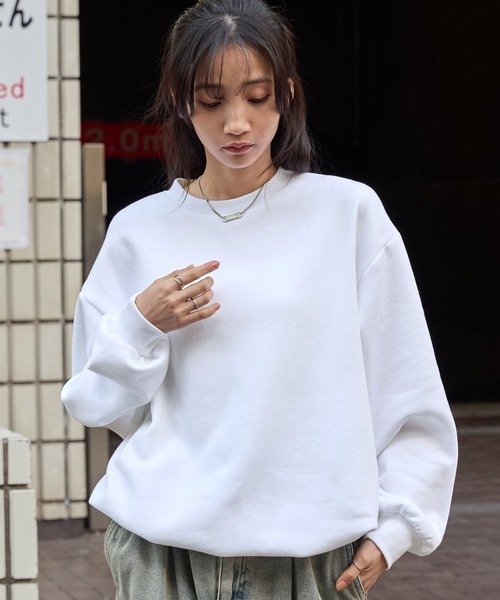 【完売品】【peate】ピート スウェット ベージュ 12.0オンス ヘヴィーウェイト クルーネック スウェット | ビッグ