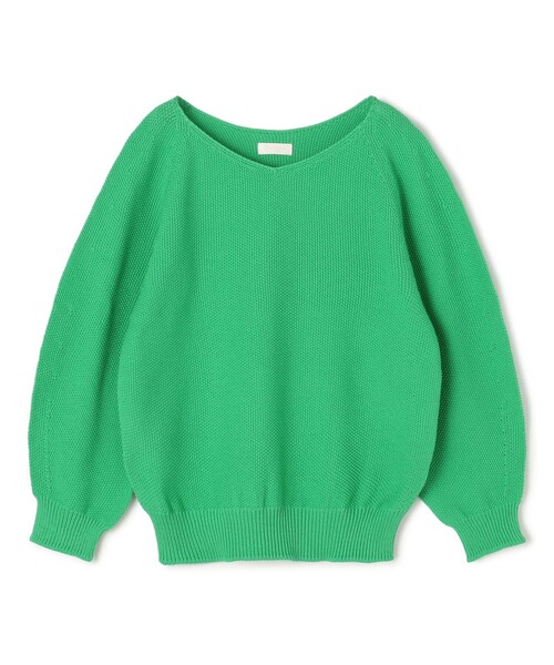 モスステッチニットプルオーバー Ballsey（ボールジィ） ニット セーター モスステッチ Vネックプル