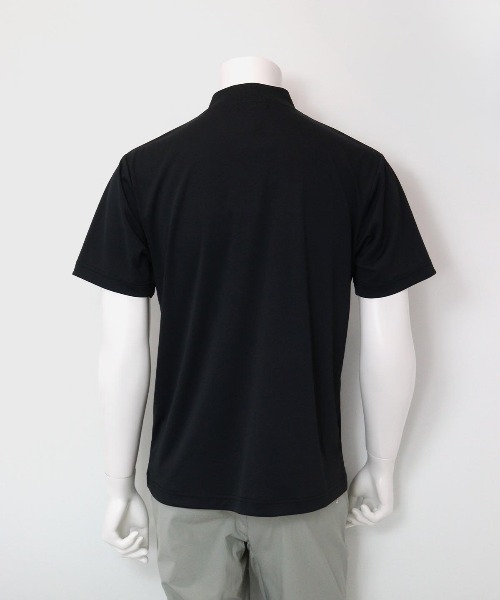 archivio（アルチビオ） tシャツ 「MENS」ロゴプリントハイネックプル