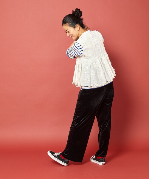 「Freada」 ノースリーブブラウス ONE SIZE ホワイト レディース Freada 「Freada」 ノースリーブブラウス ONE SIZE ホワイト
