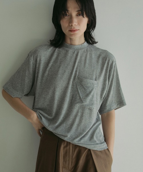 anuke（アンヌーク） tシャツ Pocket Over T-shirts レディース