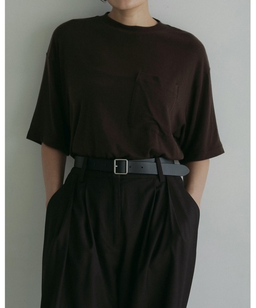 anuke（アンヌーク） tシャツ Pocket Over T-shirts レディース