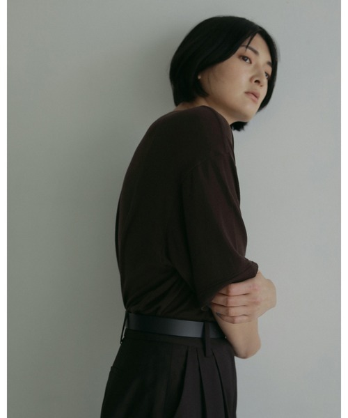 anuke（アンヌーク） tシャツ Pocket Over T-shirts レディース