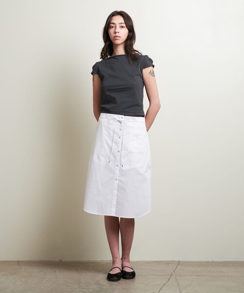 ATTISESSION コットン カップスリーブ Tシャツ ATTISESSION tシャツ 「ATTISESSION」コットン カップスリーブ T