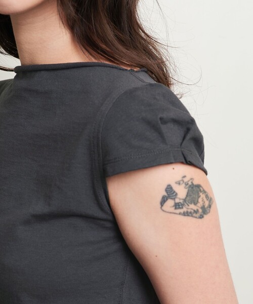 ATTISESSION tシャツ 「ATTISESSION」コットン カップスリーブ T