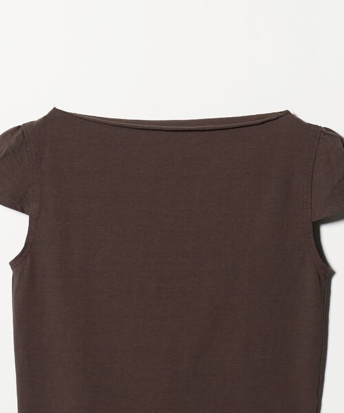 tシャツ 「ATTISESSION」コットン カップスリーブ Tシャツ レディースの画像