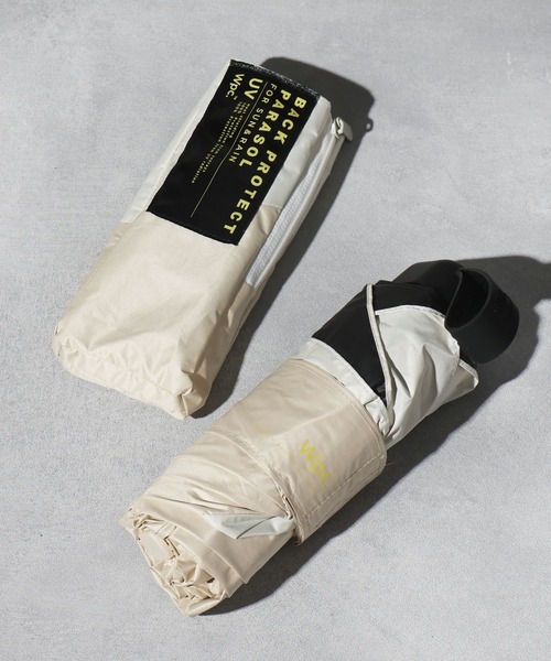 うるふ GLOBAL WORK（グローバルワーク） 折りたたみ傘 遮光バックプロテクト