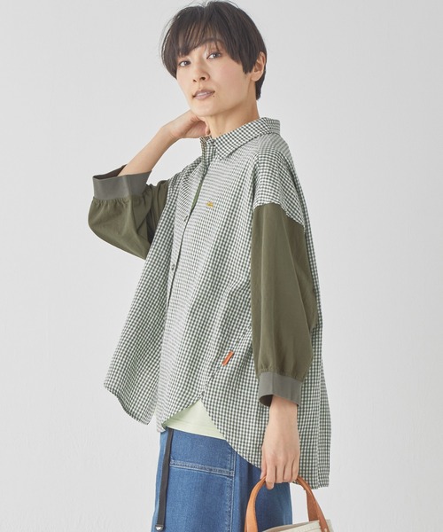 ブラウス シャツ 「軽くて涼しい」スズシゲシアーシャツ レディース KRIFF MAYER Lady's Collection ブラウス シャツ 「軽くて涼しい