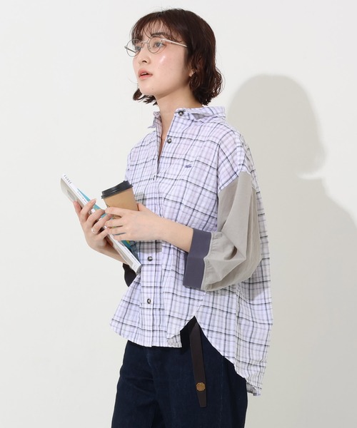 ブラウス シャツ 「軽くて涼しい」スズシゲシアーシャツ レディース KRIFF MAYER Lady's Collection ブラウス シャツ 「軽くて涼しい