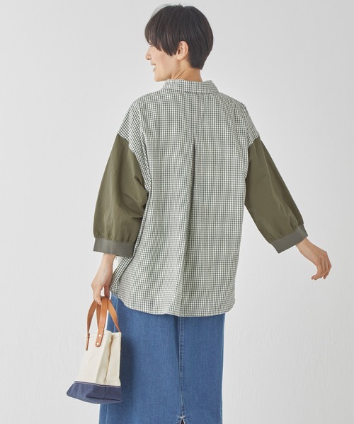 ROLD SKOV シアーシャツ KRIFF MAYER Lady's Collection ブラウス シャツ 「軽くて涼しい