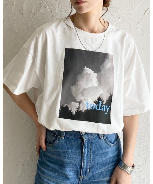 楽天市場】ビッグシルエット バックプリントtシャツの通販