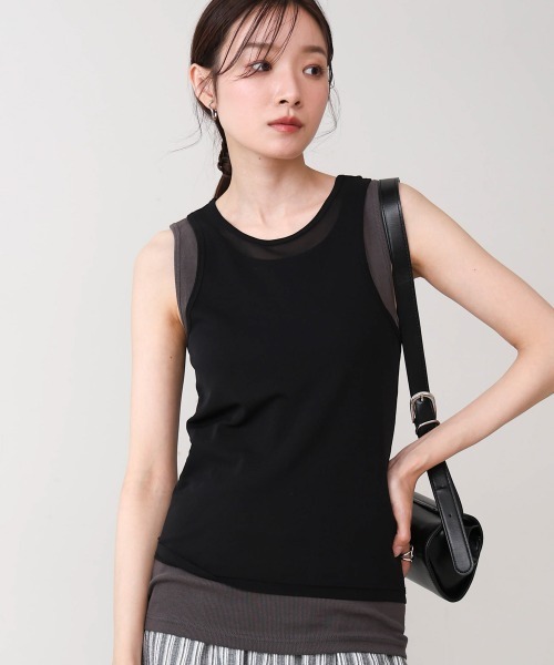 babylclub タンクトップ BAB（バブ） タンクトップ ノースリーブ レイヤードタンクセット