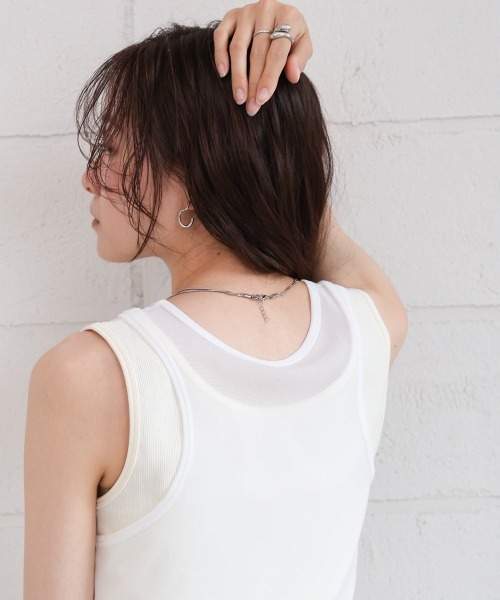 babylclub タンクトップ BAB（バブ） タンクトップ ノースリーブ レイヤードタンクセット