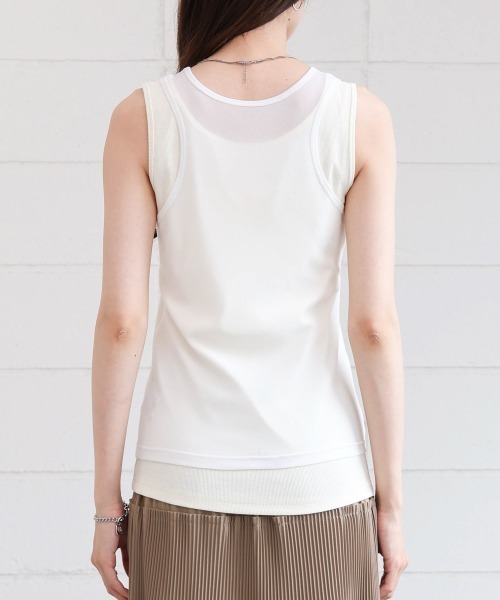 babylclub タンクトップ BAB（バブ） タンクトップ ノースリーブ レイヤードタンクセット