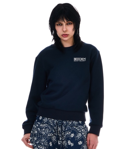 トレーナー スウェット BEEDEN BASIC SWEAT レディース