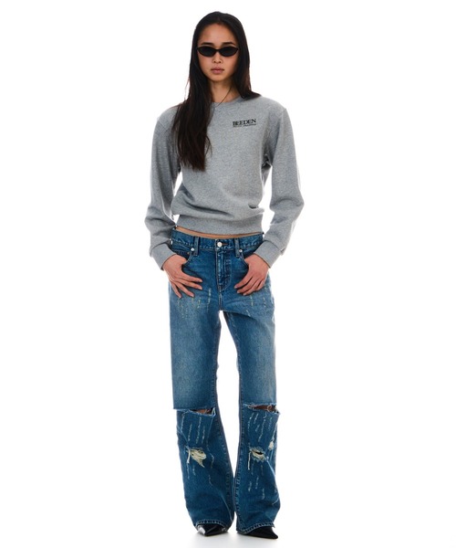 トレーナー スウェット BEEDEN BASIC SWEAT レディース BEEDEN トレーナー スウェット BASIC SWEAT レディース