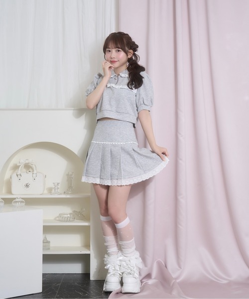 Honey Cinnamon（ハニーシナモン） セットアップ コットンレースハーフ