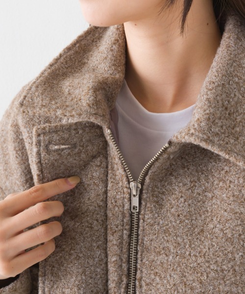 「OMNES」 ブルゾン FREE ブラック レディース_画像4