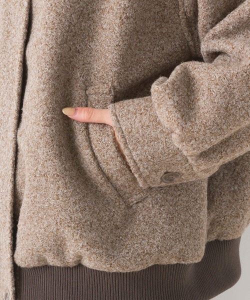 「OMNES」 ブルゾン FREE ブラック レディース_画像6