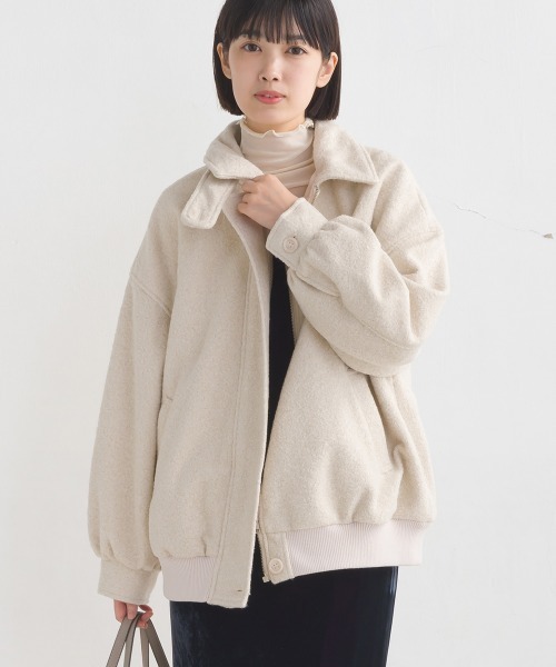 「OMNES」 ブルゾン FREE ブラック レディース_画像8