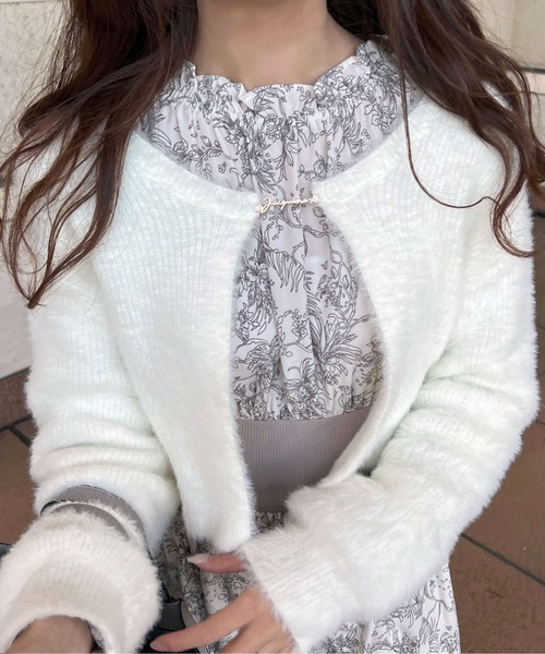 「apres jour」 長袖ニット X-LARGE アイボリー レディース_画像3