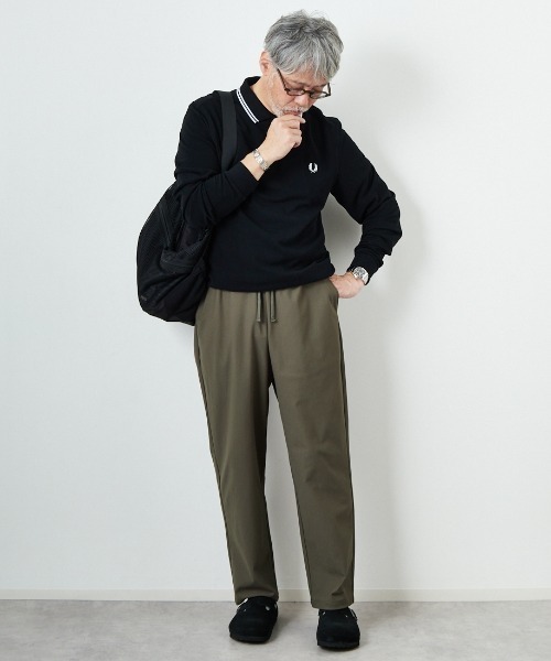 STILL BY HAND ダークオリーブ スラックス サイズ44 STILL BY HAND パンツ 「STILL HAND/スティルバイハンド」 別注