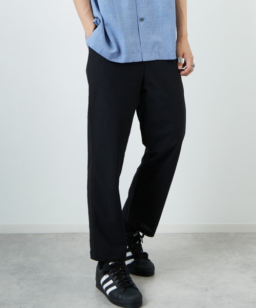 STILL BY HAND コーデュロイ セミワイド テーパードパンツ オリーブ STILL BY HAND - 【ラスト1点】【24AW】3.5W太畝コーデュロイ
