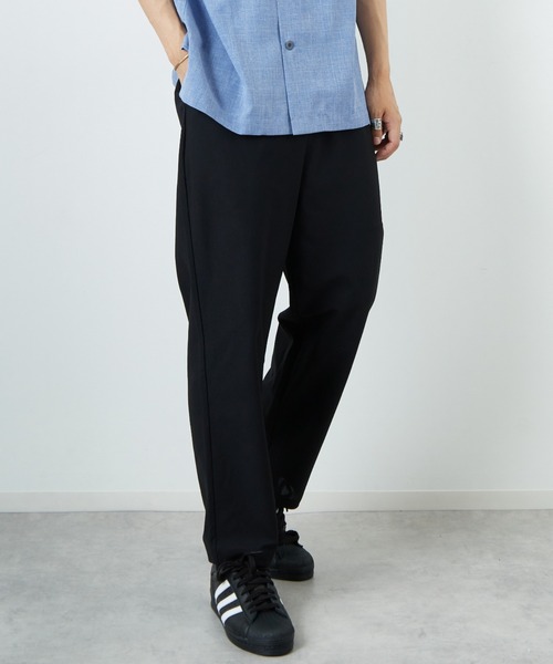 【美品】STILL BY HAND ワイド テーパード トラウザーズパンツ 46 STILL BY HAND パンツ 「STILL HAND/スティルバイハンド」 別注