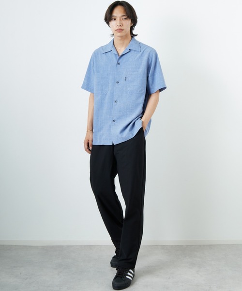 STILL BY HAND コーデュロイ セミワイド テーパードパンツ オリーブ STILL BY HAND コーデュロイ セミワイド テーパードパンツ