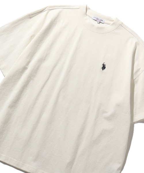 「U.S. POLO ASSN.」 半袖Tシャツ L ピンク メンズ