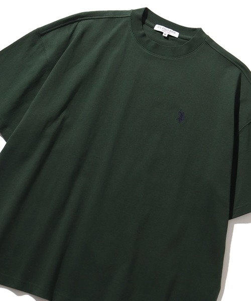 「U.S. POLO ASSN.」 半袖Tシャツ L ピンク メンズ