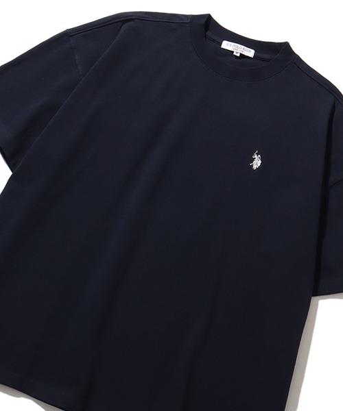 「U.S. POLO ASSN.」 半袖Tシャツ L ピンク メンズ