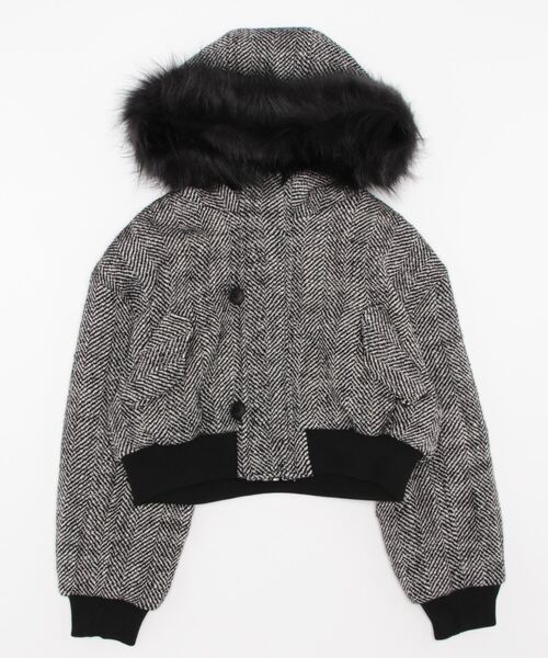 EVRIS（エヴリス） ブルゾン FREE ブラック レディース : ZOZOTOWN