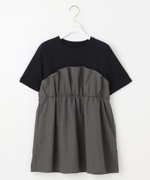 ANY SIS（エニィスィス） tシャツ 半袖 「洗える」ビスチェコンビ T