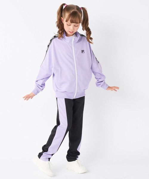 FILA（フィラ） ジャージ ジャージ上下セット キッズ 子供服 女の子