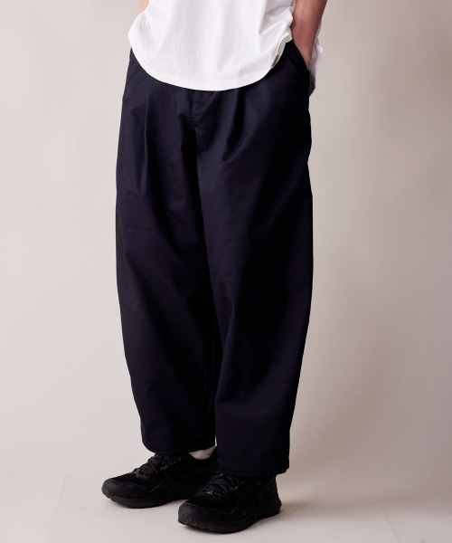 rehacer（レアセル） チノパン : Solotex Deep Barrel Pants / ソロ