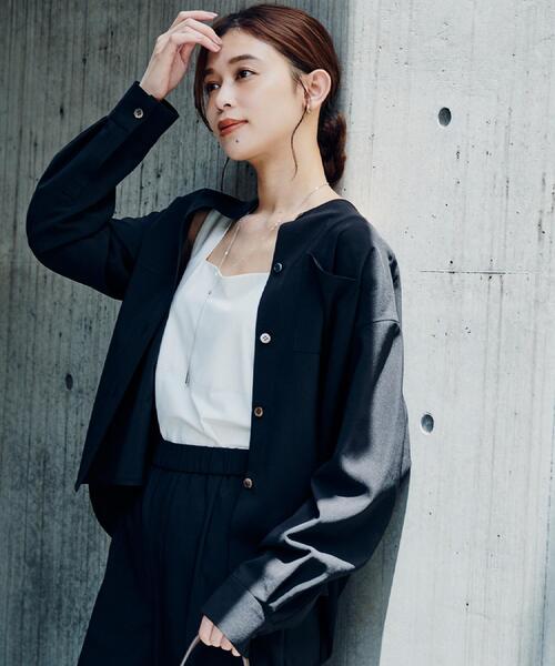 UNTITLED（アンタイトル） ブラウス シャツ 「秋も着られる