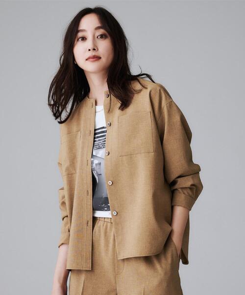 UNTITLED（アンタイトル） ブラウス シャツ 「秋も着られる