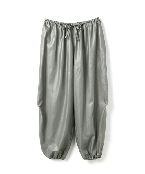 mizuiroind パンツ mizuiro ind グロッシードローストリングヘム