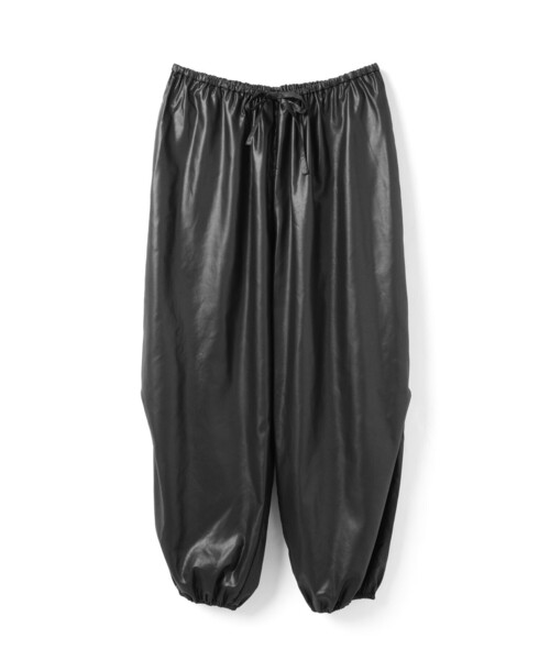 mizuiro ind グロッシードローストリングヘムイージーパンツ mizuiroind パンツ mizuiro ind グロッシードローストリングヘム