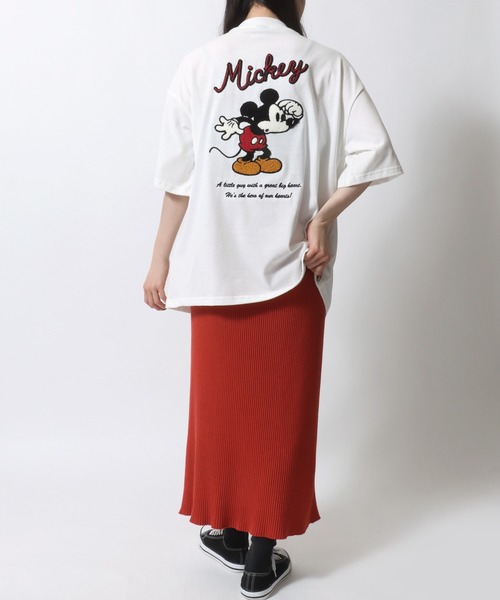 「Disney」 半袖Tシャツ M ホワイト レディース