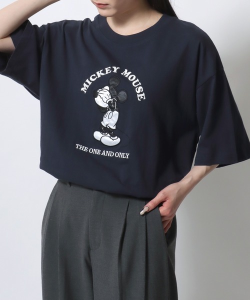 「Disney」 半袖Tシャツ M ホワイト レディース